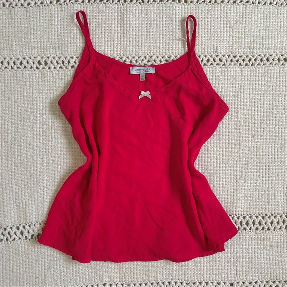 Active USA Tops - Red Tank Top